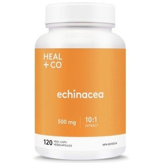 HEAL+CO Echinacea 500mg 10:1 120 Veggie Caps