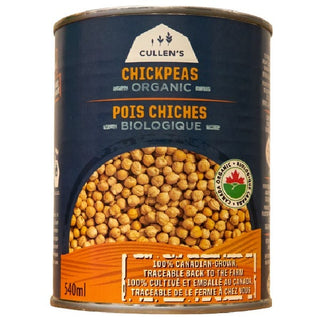 Cullen's Organic Chickpeas 540mL