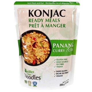 Konjac Foods Ready Meals Panang Curry 250g