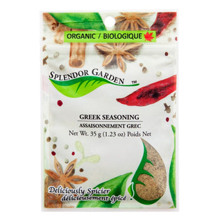 Splendor Garden Organic Greek Seasoning 35g