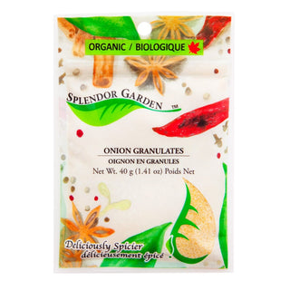 Splendor Garden Organic Onion Granulates 40g