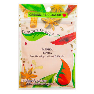 Splendor Garden Organic Paprika 40g