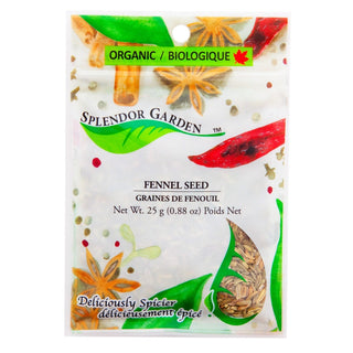 Splendor Garden Organic Fennel Seed 25g