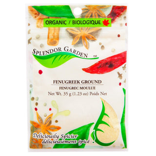 Splendor Garden Organic Fenugreek Ground 35g