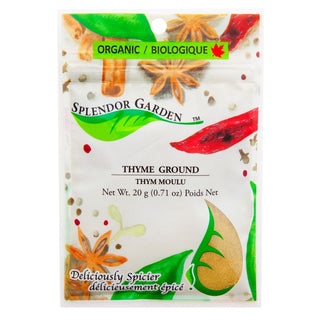 Splendor Garden Organic Thyme Ground 20g