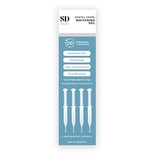 Spa Dent Whitening Gel Syringes 4 Packs