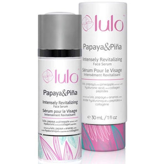 Lulo Intensely Revitalizing Face Serum Papaya & Pina 30mL