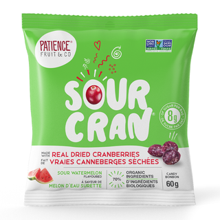 Patience Fruit Sour Cran Real Dried Sour Watermelon 60g