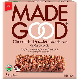 Made Good Chocolate Drizzled Granola Bars Cookie Crumble 120g