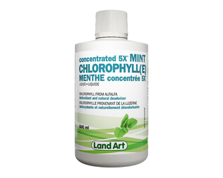 Land Art Chlorophyll Concentrated 5X Mint 500mL