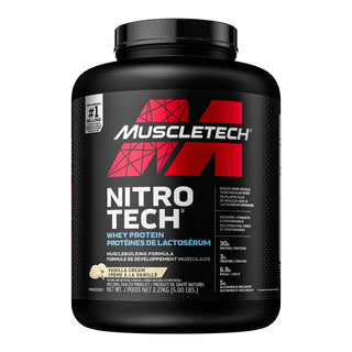 Muscle Tech Nitro Tech Whey Protein Vanilla Cream 5lbs