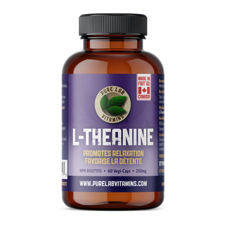 Pure Lab Vitamins L-Theanine 250mg 60 Veggie Caps