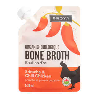 Broya Chicken Bone Broth Sriracha & Chili 500mL