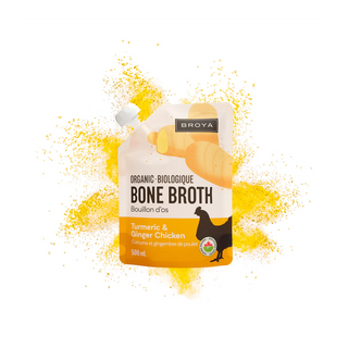 Broya Chicken Bone Broth Turmeric & Ginger 500mL