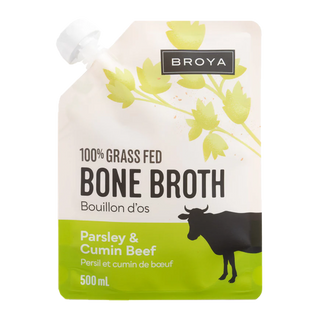 Broya Beef Bone Broth Parsley & Cumin 500mL