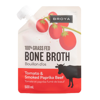 Broya Beef Bone Broth Tomato & Smoked Paprika 500mL