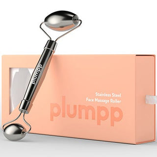 plumpp Face Massage Roller Stainless Steel