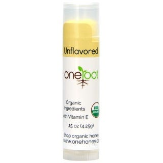 oneroot Organic Beeswax Lipbalm Unflavored 4.25g