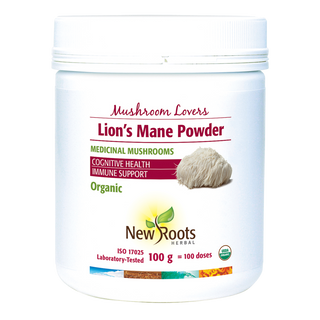 New Roots Organic Lion's Mane Powder 100g