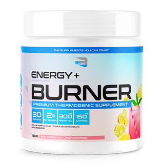 Believe Supplements Energy + Burner Pink Lemonade 30 Servings