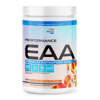 Believe Supplements Performance EAA Sour Peach 30 Servings