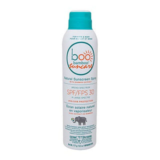 Boo Bamboo Natural Sunscreen Spray SPF 30 For Kids & Baby 177g