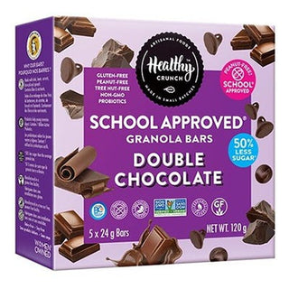 Healthy Crunch School Approved Granola Bars Double Chocolate 5x24g