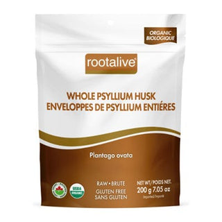 Root Alive Organic Whole Psyllium Husk 200g