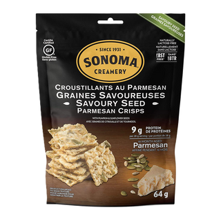 Sonoma Creamery Crisps Savory Seed Cheese 64g