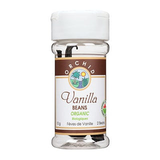 Orchid Organic Vanilla Beans 10g