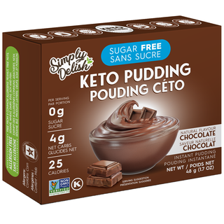 Simply Delish Keto Pudding Chocolate 48g