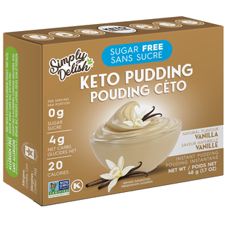 Simply Delish Keto Pudding Vanilla 48g