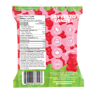 Better Bears Gummy Bears Swedish Bears 50g