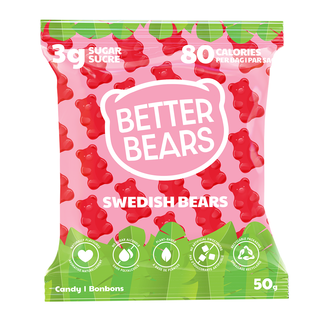 Better Bears Gummy Bears Swedish Bears 50g