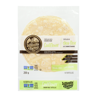 La Tortilla Tortilla Cauliflower with Cassava Flour 200g