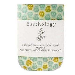 Earthology Beeswax Produce Bag Medium 1 Pack