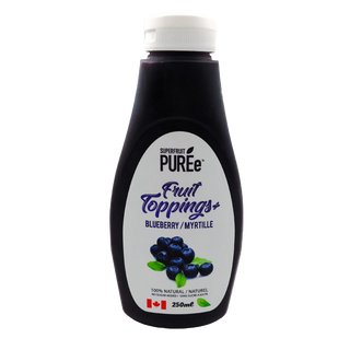 Superfruit Puree Fruit Toppings Blueberry 250mL