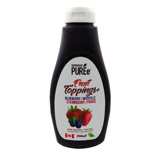 Superfruit Puree Fruit Toppings Blueberry Strawberry 250mL