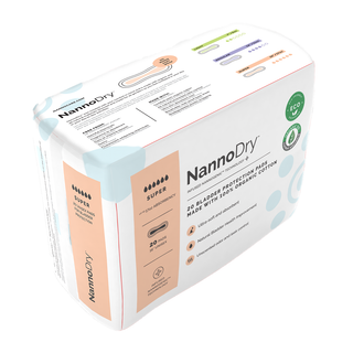 Nannocare NannoDry Incontinence Pads Super 20 Counts