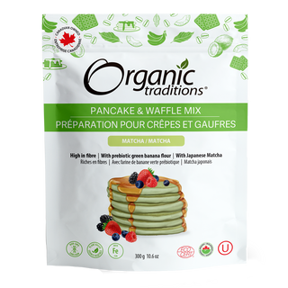 Organic Traditions Pancake & Waffle Mix Matcha 300g