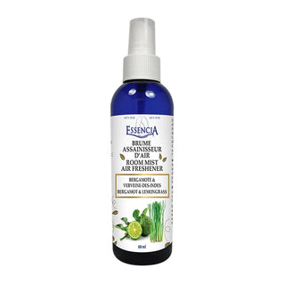 Essencia Room Mist Air Freshener Bergamot Lemongrass 60mL