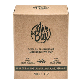 Olive and Bay Authentic Aleppo Soap Bar 200g