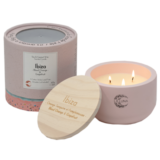 La Luna Soy & Coconut Wax Candle Ibiza 400g