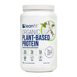 leanfit Organic Plant Based Protein Vanilla Bean 715g