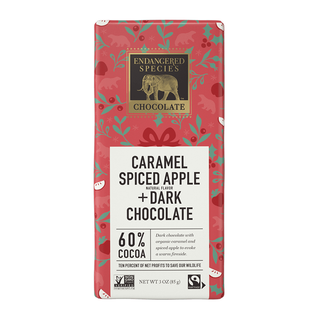 Endangered Species Caramel Spiced Apple + Dark Chocolate 85g