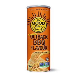 The Good Crisp Potato Crisps Outback BBQ 160g