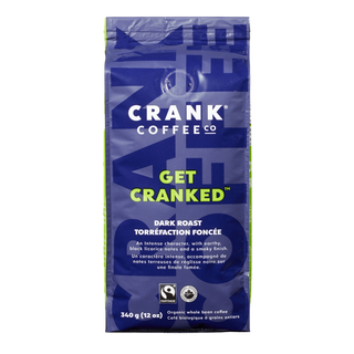 Crank Coffee Organic Coffee Whole Bean Get Cranked 340g