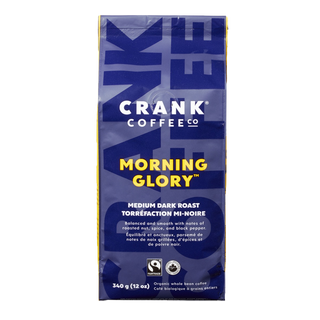 Crank Coffee Organic Coffee Whole Bean Morning Glory 340g