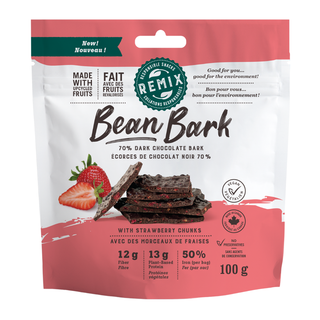 Remix Snacks Bean Bark Strawberry 100g