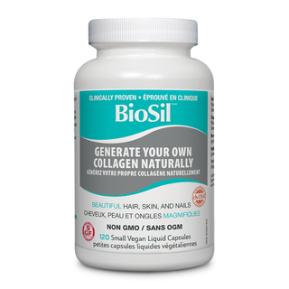 BioSil Generate Your Own Collagen Naturally 120 Vegan Liquid Capsules